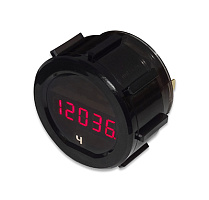 Индикатор ВРЕМЕНИ НАРАБОТКИ ИВН52-К (красное свечение) Ø52