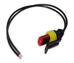 Колодка герметичная гнездовая с проводами РГГ2х0,5