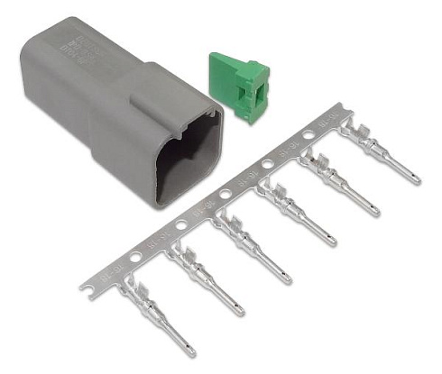 Разъем герметичный штыревой РГД6-01