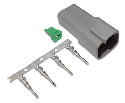 Разъем герметичный штыревой РГД4-01