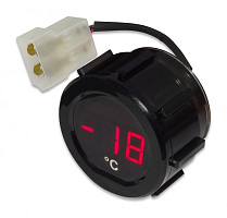 Индикатор ТЕМПЕРАТУРЫ ИТ52-К-02 (красное свечение) Ø52 (замена УК193 ВАЗ)