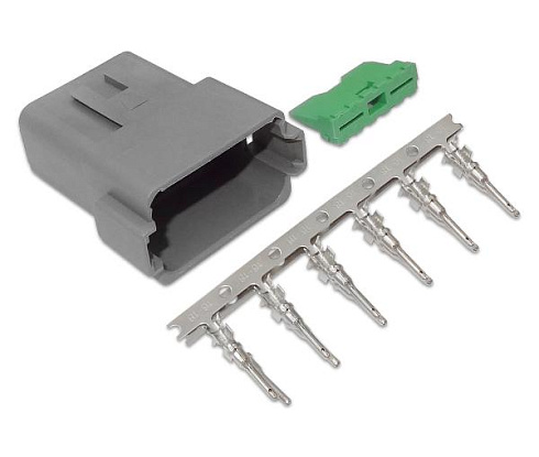 Разъем герметичный штыревой РГД12-01