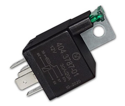 404.3787-01 12В 30/20А 5-ти контактное с предохранителем