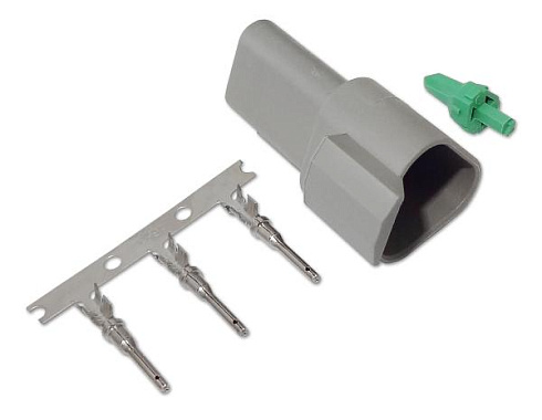 Разъем герметичный штыревой РГД3-01