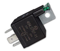 404.3787-11 12В 30А 4-х контактное с предохранителем 