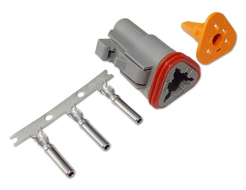 Разъем герметичный гнездовой РГД3-02