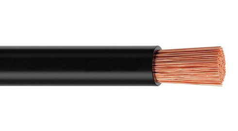 Провод КГА 1х25 (черный), бухта (50м)