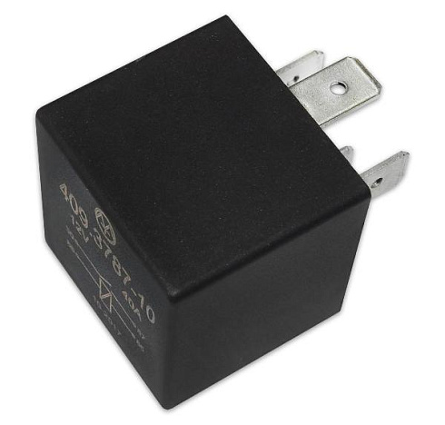 409.3787-10 12В 40А 4-х контактное