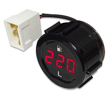 Индикатор УРОВНЯ ИУ52-К-03 (красное свечение) Ø52 (для герконовых датчиков)