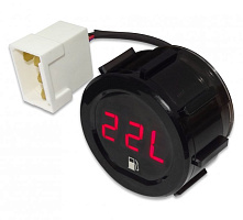 Индикатор УРОВНЯ ИУ52-К-02 (красное свечение) Ø52 (замена УБ193 ВАЗ)