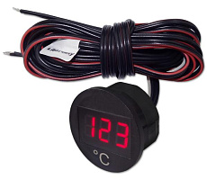 Индикатор ТЕМПЕРАТУРЫ ИТ5-06 (красное свечение) герметичный под защелку