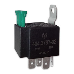 404.3787-02 12В 30/20А 5-ти контактное с предохранителем
