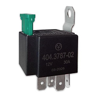 404.3787-02 12В 30/20А 5-ти контактное с предохранителем