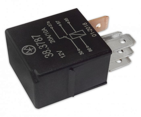 38.3787 12В 20/10А 5-ти контактное