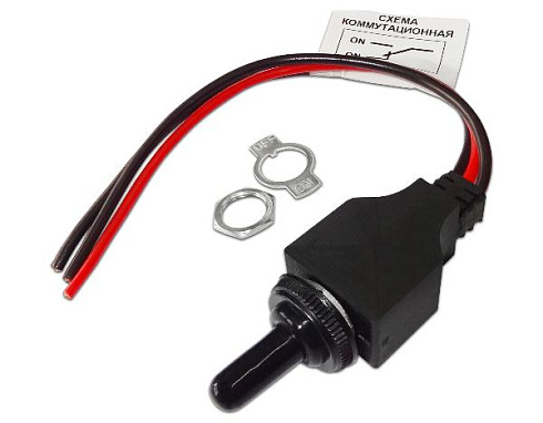 Тумблер герметичный ТГ2-01 (переключающий)