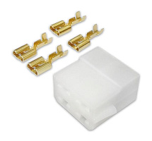 Колодка соединительная гнездовая с контактами КСГ4