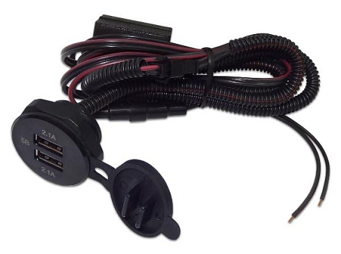 Конвертер 211.3759-07 с розеткой USB