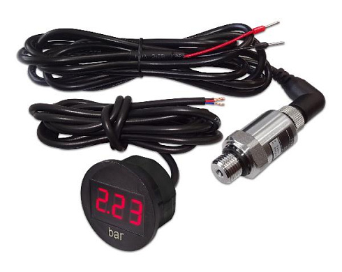 Индикатор ДАВЛЕНИЯ ИД5-05 (красного свечения) герметичный под защелку