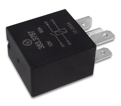 383.3787 12В 30А 4-х контактное