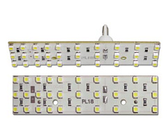Плата ПЛ18 плафонов Renault, Nissan (с одним переключателем)