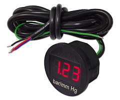 Индикатор ДАВЛЕНИЯ ИД5-04 (красного свечения) герметичный под защелку