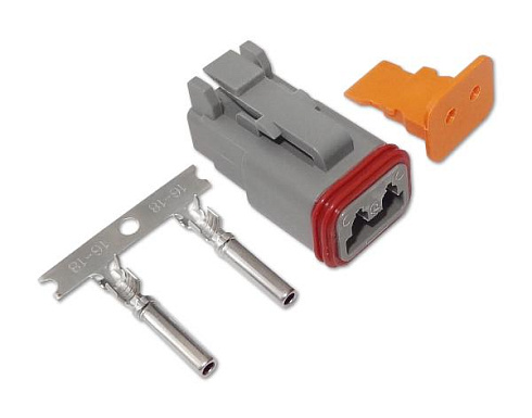 Разъем герметичный гнездовой РГД2-02