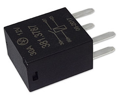 381.3787 12В 30А 4-х контактное